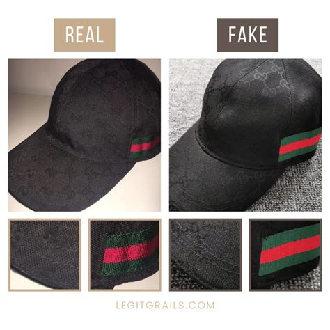 gucci canvas baseball hat fake|authentic gucci bucket hat.